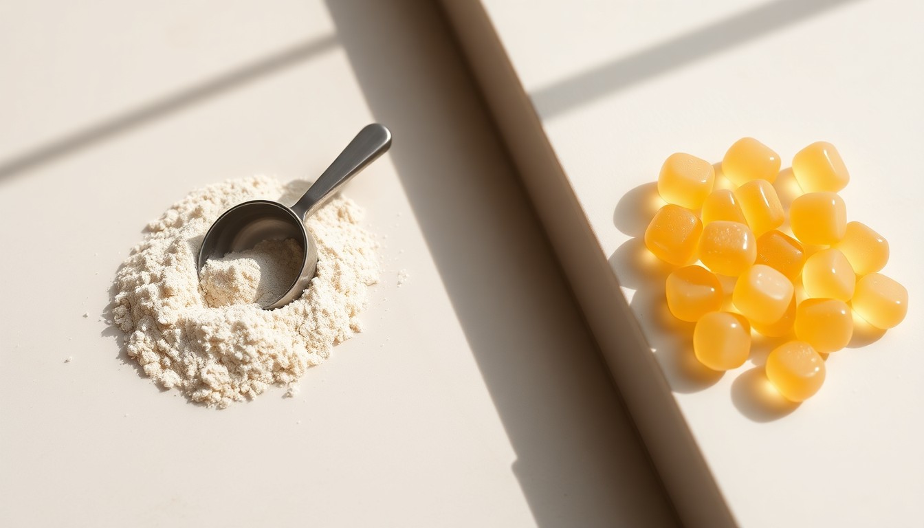 Collagen Powder vs. Capsules: Does the Form Matter?