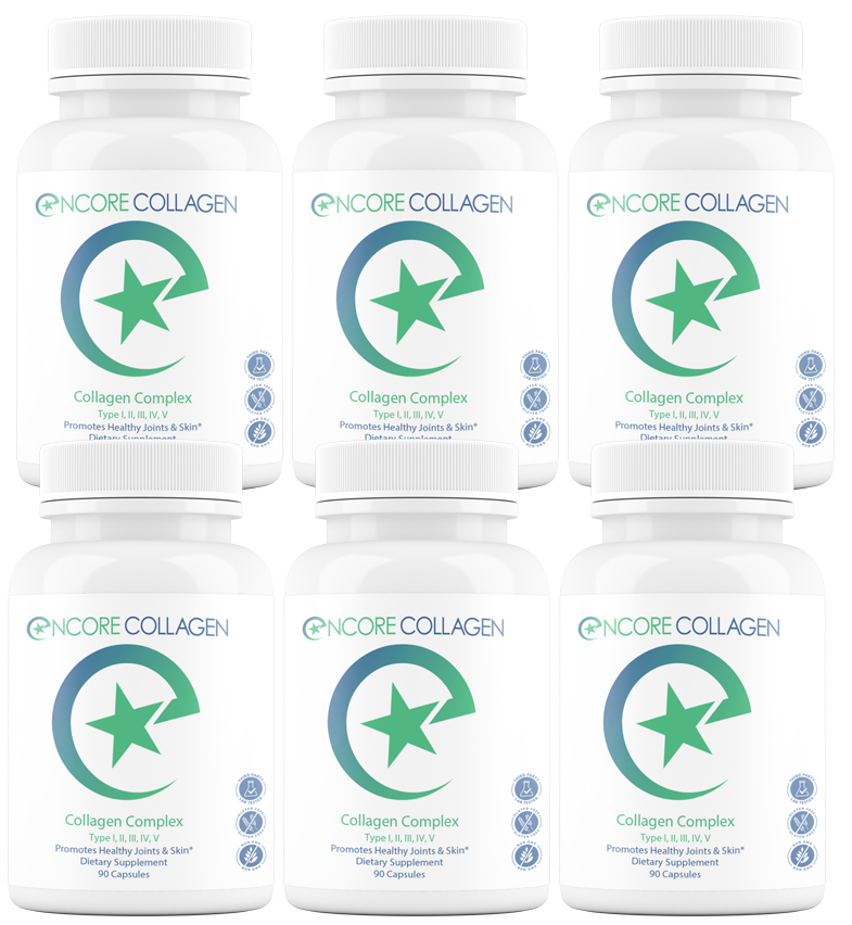 6 Bottles Encore Collagen
